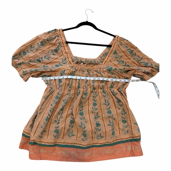 Free People Santorini Floral Print Tunic  size Medium - Picture 5 of 5